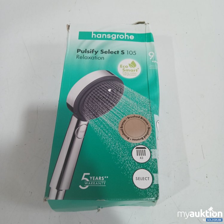 Artikel Nr. 974032: Hansgrohe Pulsify Select S 105 Relaxation brushed bronze 