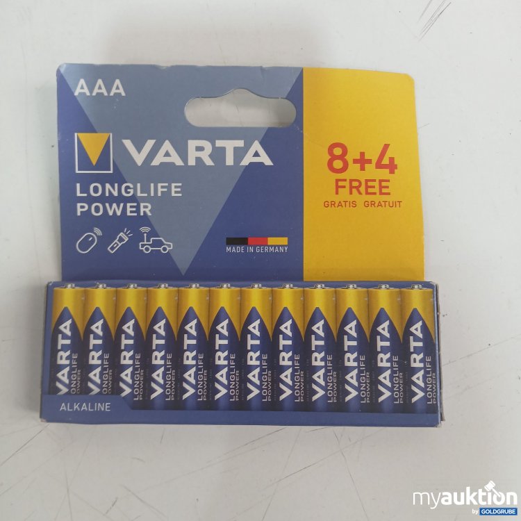 Artikel Nr. 981032 Artikel Nr. 981032: Varta AAA 8Pack + 4 Gratis