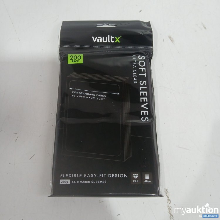 Artikel Nr. 985032 Artikel Nr. 985032: Vaultx soft sleeved ultra clear 200Pack