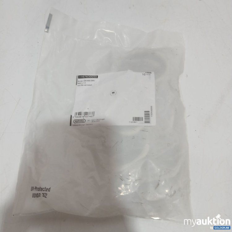 Artikel Nr. 987032 Artikel Nr. 987032: Hummel Mutter GM-MS-EMV M63x1,5 10stk