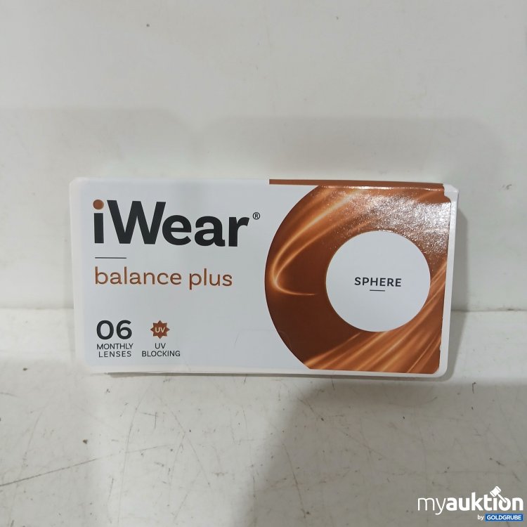 Artikel Nr. 997032 Artikel Nr. 997032: iWear Balance Plus 06 Monthly Lenses -4.75