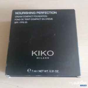 Auktion Kiko Milano Nourishing Perfection Cream Compact Fontation N60
