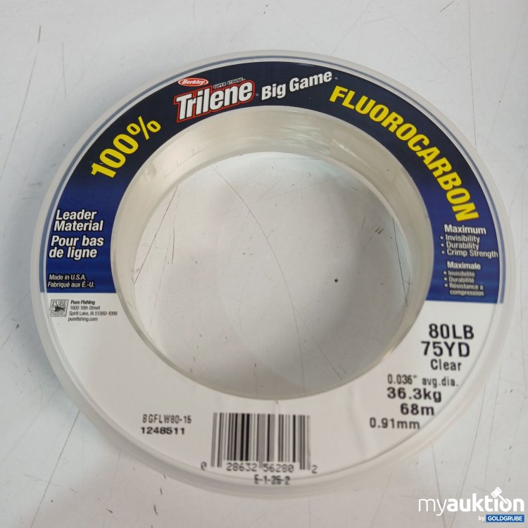 Artikel Nr. 442033: Berkley Trilene Big Game BGFLW80-15 FL Leader 80LB 75YD Clear 