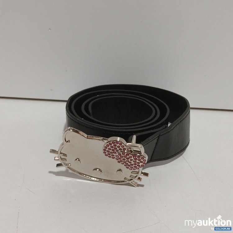 Artikel Nr. 523033: Hallo Kitty Gürtel Schwarz ca 98cm 