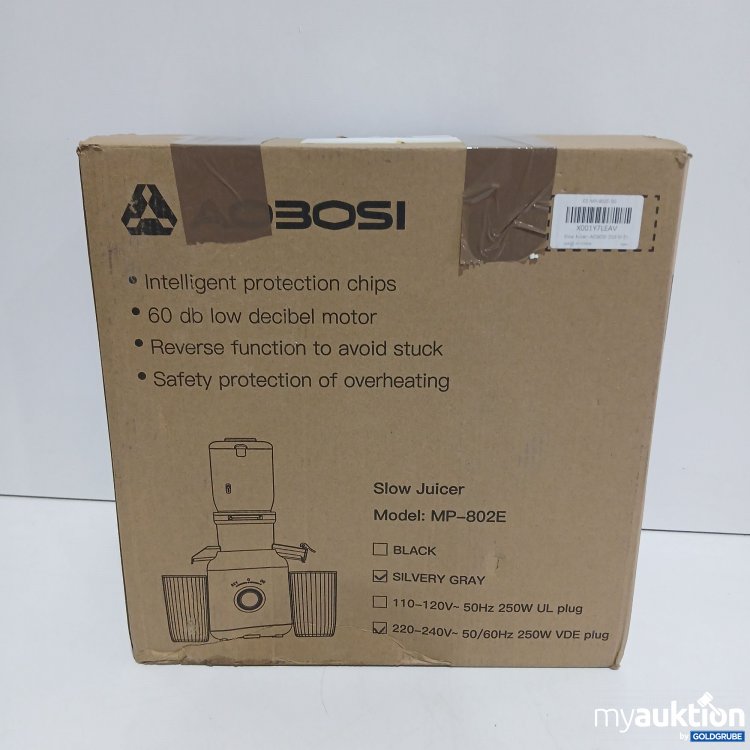 Artikel Nr. 807033 Artikel Nr. 807033: Aobosi Slow Juicer MP-802E