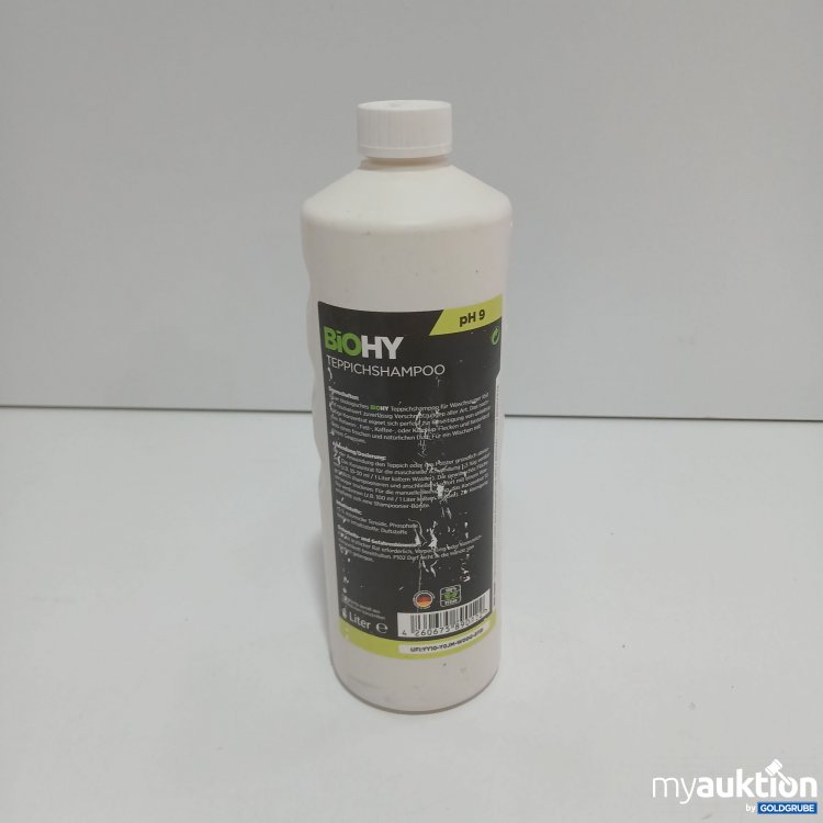 Artikel Nr. 851033 Artikel Nr. 851033: BioHY pH9 Teppichshampoo 1l