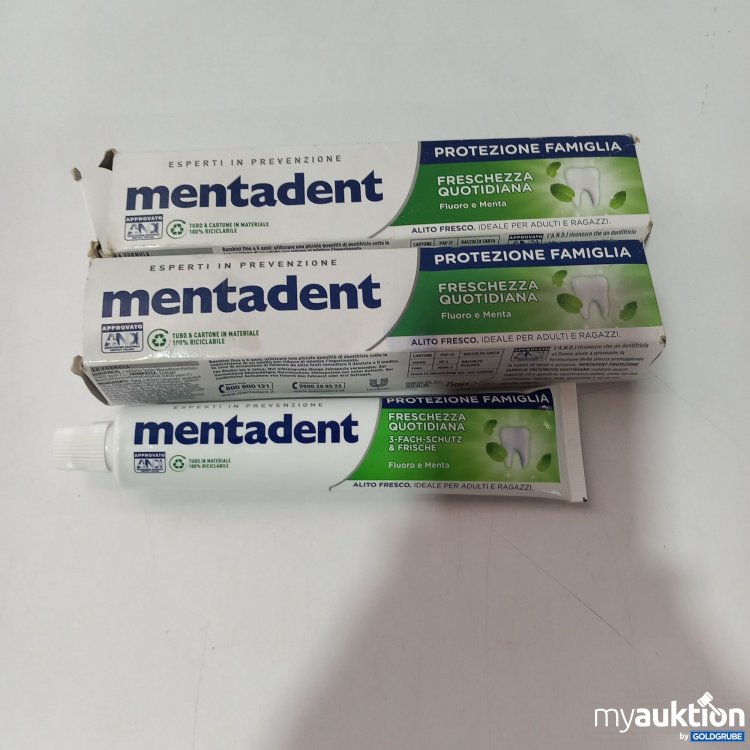 Artikel Nr. 869033 Artikel Nr. 869033: Mentadent Zahnpasta 3x 75ml