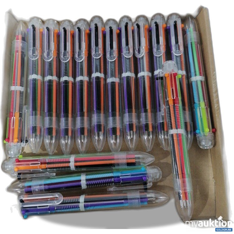 Artikel Nr. 916033: 16Stk Kugelschreiber mehrfarbig