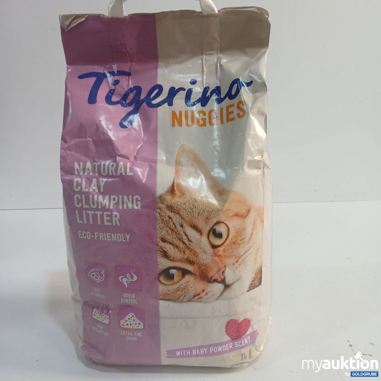 Artikel Nr. 951033: Tigerino Nuggies Natural Clay clumping litter 14L