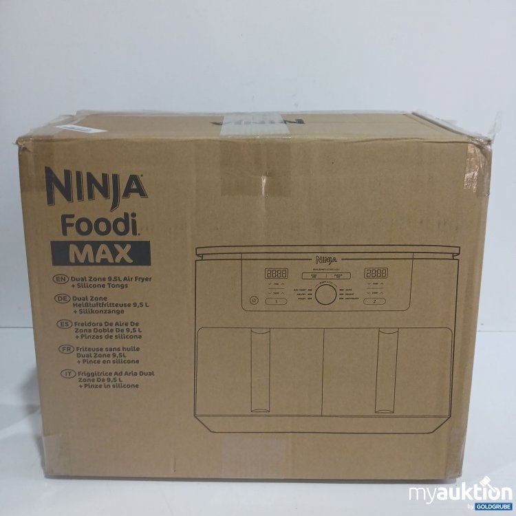 Artikel Nr. 978033: Ninja Foodi Max Dual Zone 9,5L Air Fryer + Silicond Tongs 