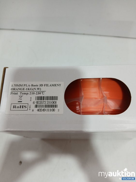 Artikel Nr. 998033 Artikel Nr. 998033: Esun 3D Filament 1.75mm Orange 1kg