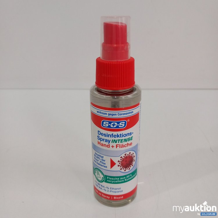 Artikel Nr. 361034 Artikel Nr. 361034: SOS Desinfektionsspray Intense Hand +Flächen