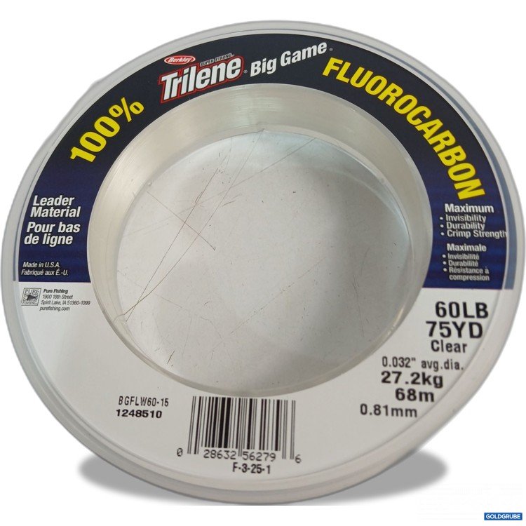 Artikel Nr. 442034: Berkley Trilene Big Game BGFLW60-15 FL Leader 60LB 75YD Clear 