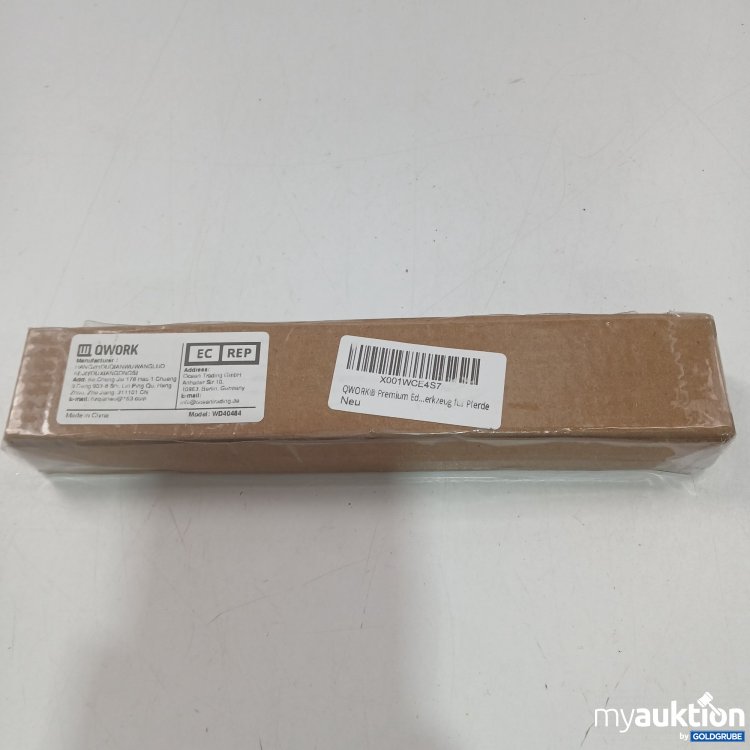 Artikel Nr. 874034: QWORK Premium Edelstahl Hufmesser mit Griff