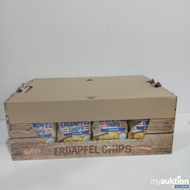Artikel Nr. 921034: Kellys Erdäpfel Chips gesalzen 20x100g 