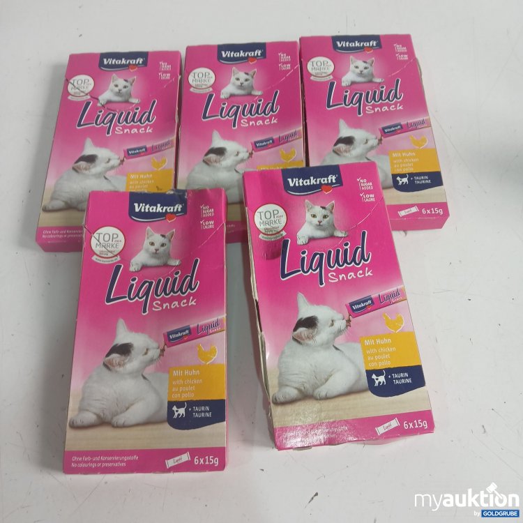 Artikel Nr. 970034: Vitakraft Liquid Snack mit Huhn je 6x15g 