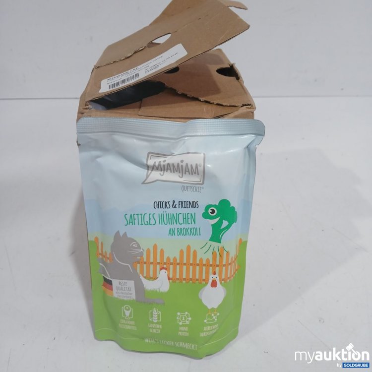 Artikel Nr. 973034: Mjammjamm Chicks & Friends Saftiges Hühnchen an Brokkoli 6x300g