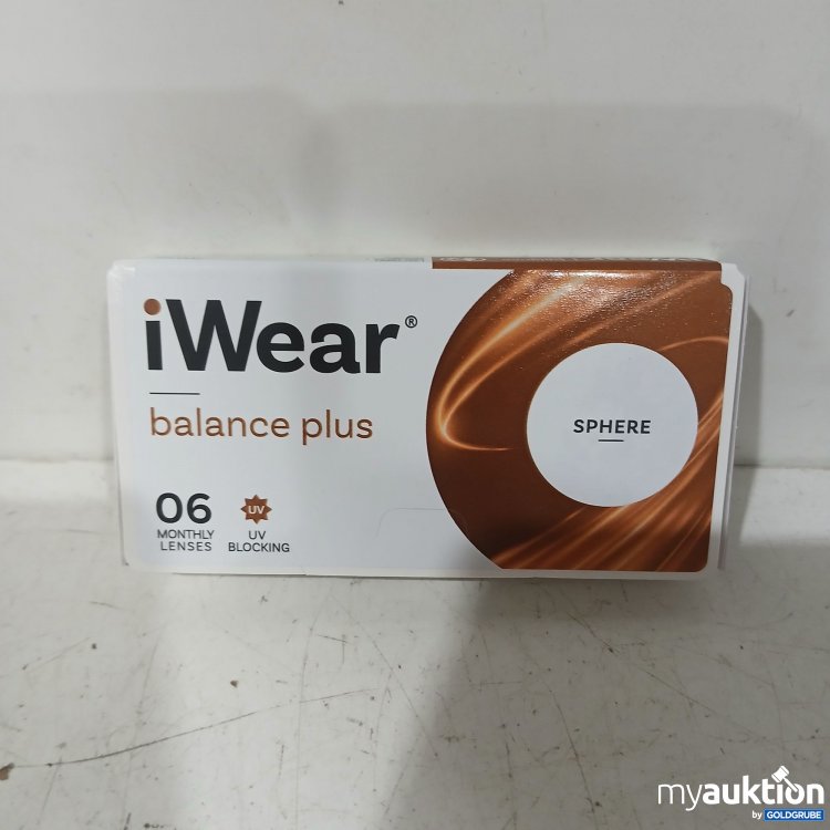 Artikel Nr. 997034 Artikel Nr. 997034: iWear Balance Plus 06 Monthly Lenses -2.25