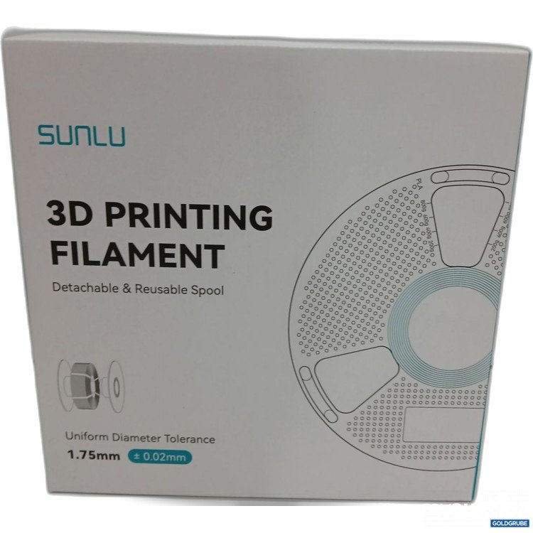 Artikel Nr. 998034 Artikel Nr. 998034: SUNLU 3D Printing Filament 1.75mm Coffee Brown 1kg