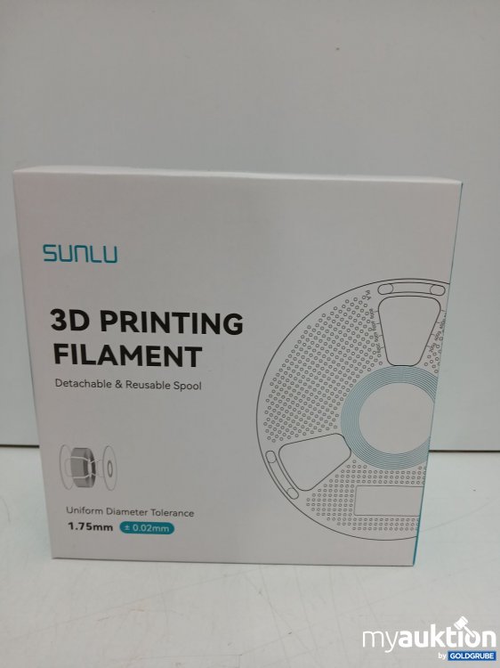 Artikel Nr. 998034 Artikel Nr. 998034: SUNLU 3D Printing Filament 1.75mm Coffee Brown 1kg
