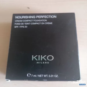 Auktion Kiko Milano Nourishing Perfection Cream Compact Fontation WR50