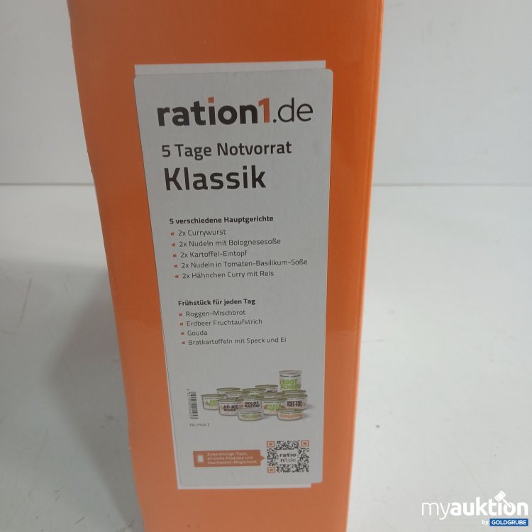 Artikel Nr. 463035 Artikel Nr. 463035: Ration 1 5 Tage Notvorrat Klassik