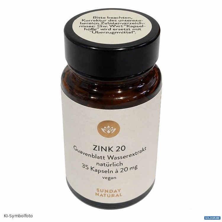 Artikel Nr. 465035: Sunday Natural Zink 20 Kapseln 35Stk