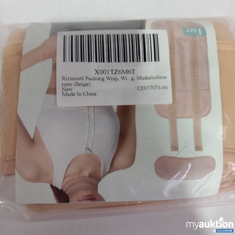 Artikel Nr. 822035 Artikel Nr. 822035: Rizinusöl Packung Wrap Muskelschmerzen