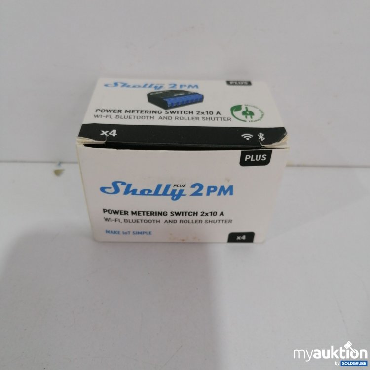 Artikel Nr. 826035 Artikel Nr. 826035: Shelly 2PM Power Metering Switch 2x10A, 4Stk.