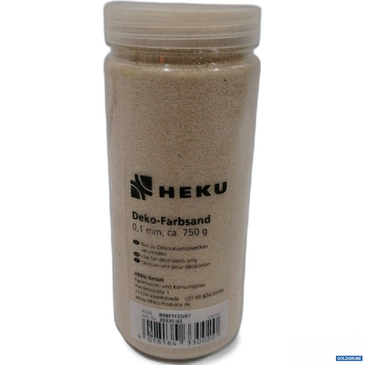 Artikel Nr. 898035: Heku Deko-Farbsand ca 750g