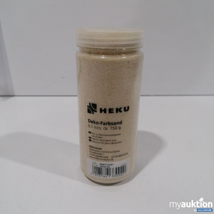 Artikel Nr. 898035: Heku Deko-Farbsand ca 750g