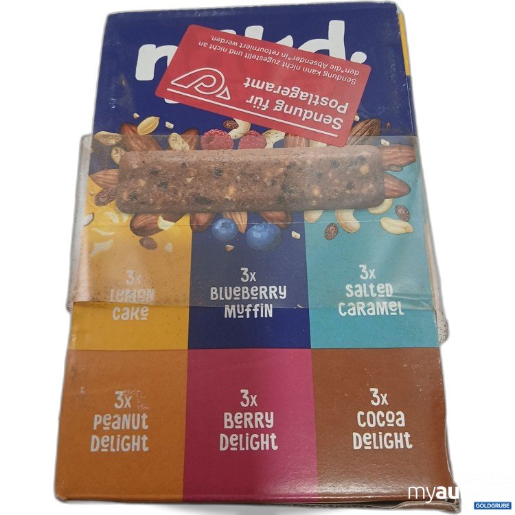 Artikel Nr. 959035: Näkd 18x Bars raw fruit & Nut Bars 