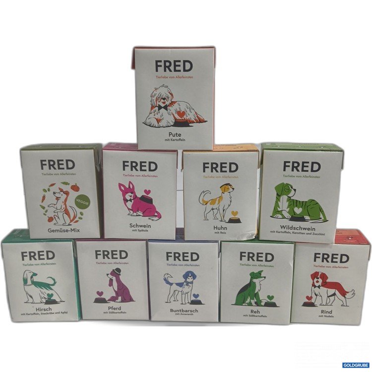 Artikel Nr. 970035: Fred Hundefutter diverse Sorten 10x390g 