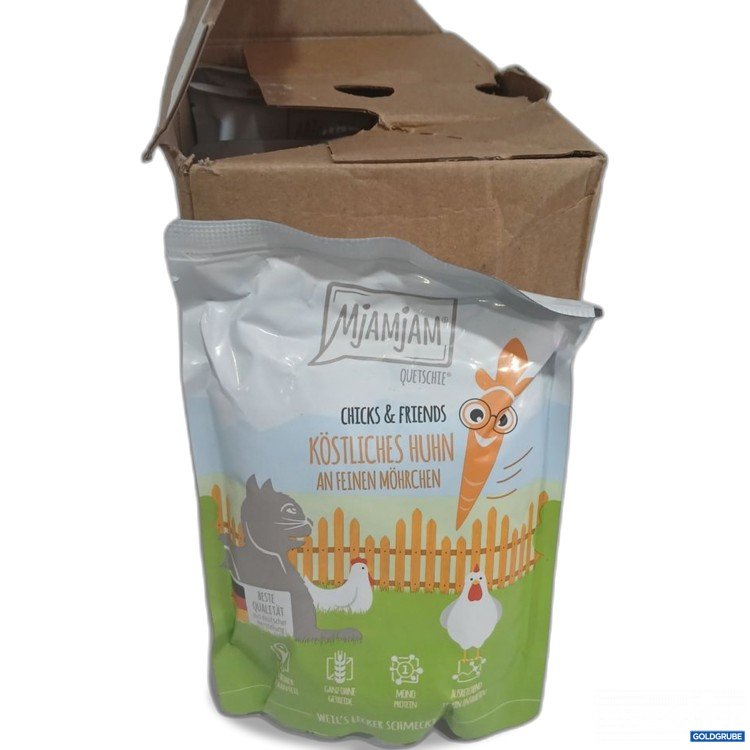 Artikel Nr. 973035: Mjamjam Köstliches Huhn an feinen Möhren Quetsche 6x300g