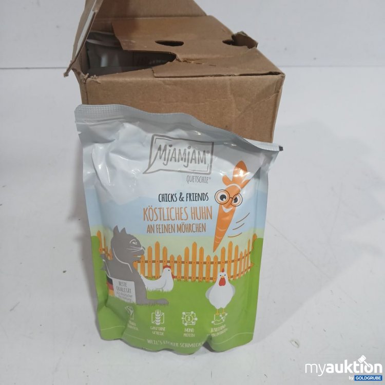 Artikel Nr. 973035: Mjamjam Köstliches Huhn an feinen Möhren Quetsche 6x300g