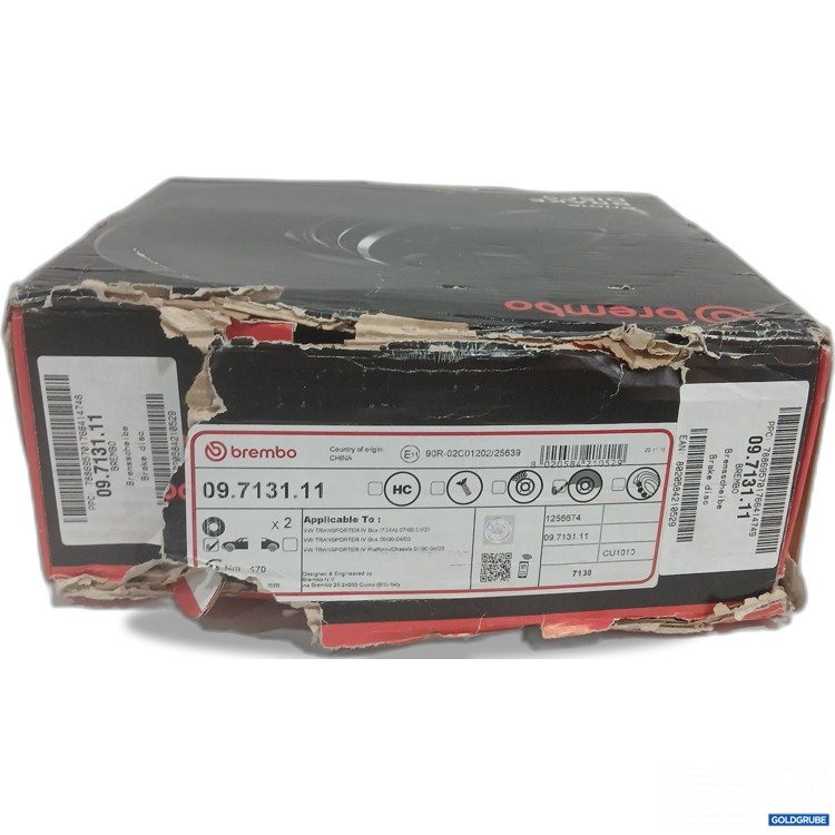 Artikel Nr. 985035 Artikel Nr. 985035: Brembo Bremsscheibe 09.7131.11