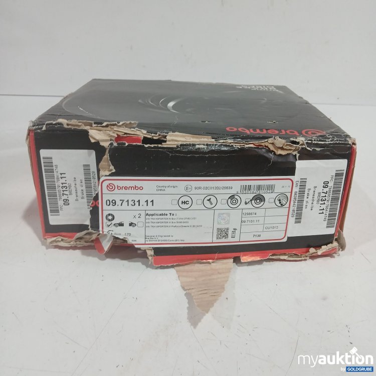 Artikel Nr. 985035 Artikel Nr. 985035: Brembo Bremsscheibe 09.7131.11