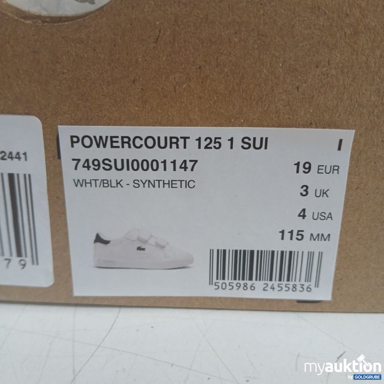 Artikel Nr. 992035 Artikel Nr. 992035: Lacoste Powercourt 125 Kinderschuhe Sneaker
