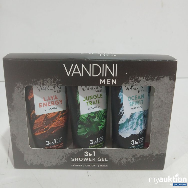 Artikel Nr. 993035: Vandini Men 3in1 Shower Gel 3x75ml 