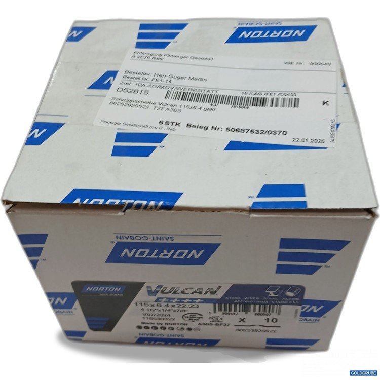 Artikel Nr. 395036: Schruppscheibe Vulcan 115x6.4 gekr.