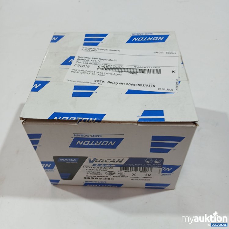 Artikel Nr. 395036: Schruppscheibe Vulcan 115x6.4 gekr.