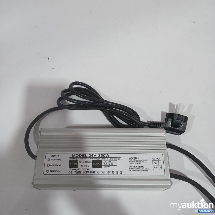 Artikel Nr. 812036 Artikel Nr. 812036: Waterproof Constant Voltage Class 2LED Driver 24V 350W