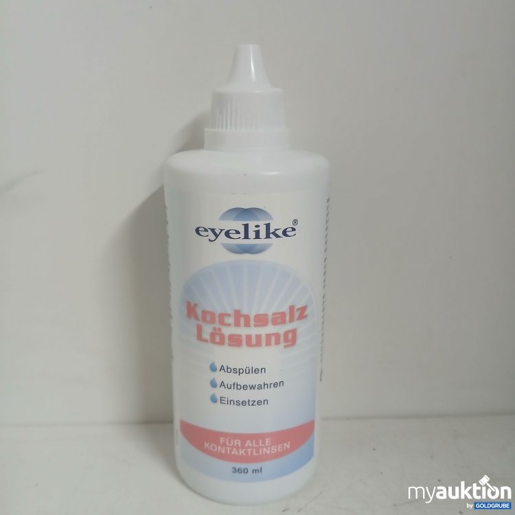 Artikel Nr. 828036 Artikel Nr. 828036: Eyelike Kochsalzlösung 360ml