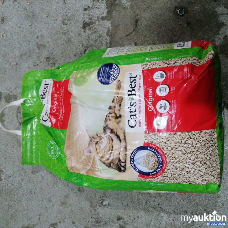 Artikel Nr. 836036 Artikel Nr. 836036: Cat's Best Original Katzenstreu Pflanzlich 17.2kg