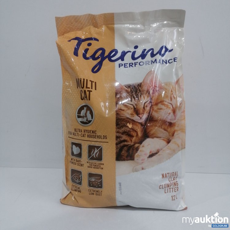 Artikel Nr. 860036 Artikel Nr. 860036: Tigerino Performance Multi Cat Clumping Litter 12l
