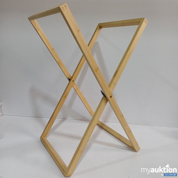 Artikel Nr. 897036: Beliani X-förmiger Ständer aus Bambusholz, ca.77,5x49cm