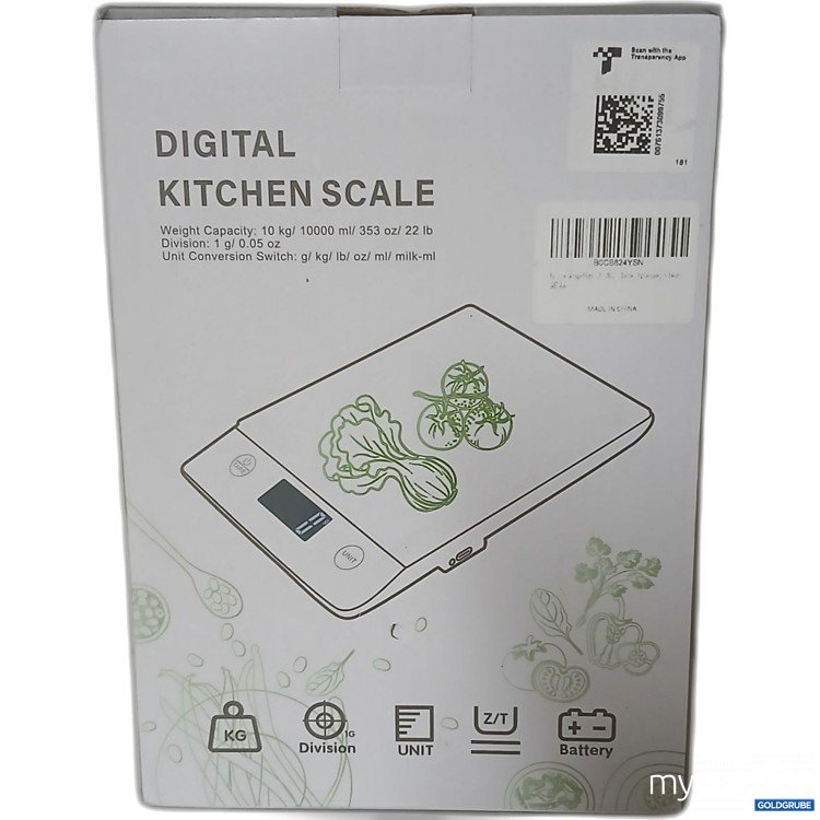 Artikel Nr. 913036: Digital Kitchen Scale K211H