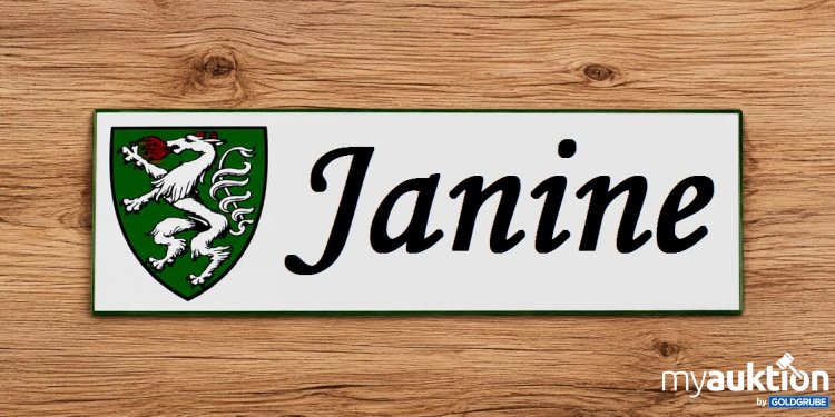 Artikel Nr. 937036: Blechschild 