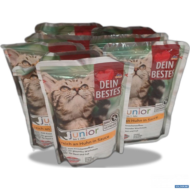 Artikel Nr. 988036: DM dein Bestes Katzenfutterbeutel, 10x100g