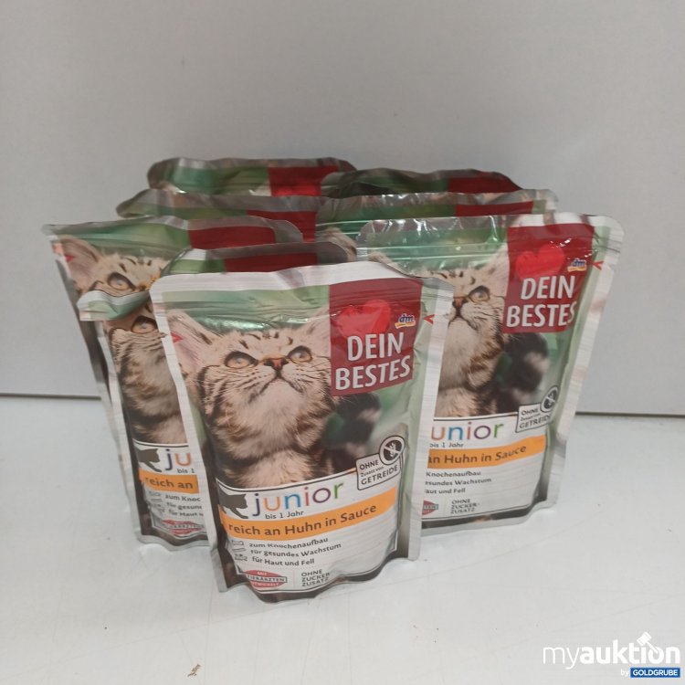 Artikel Nr. 988036: DM dein Bestes Katzenfutterbeutel, 10x100g